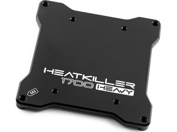 Watercool Heatkiller LGA 1700/1851 Heavy Backplate - schwarz