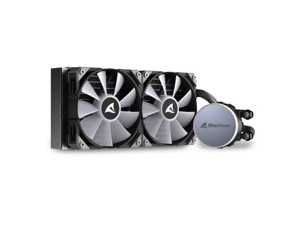 Sharkoon Water Cooling S70 RGB 2 tuuletinta 240mm musta