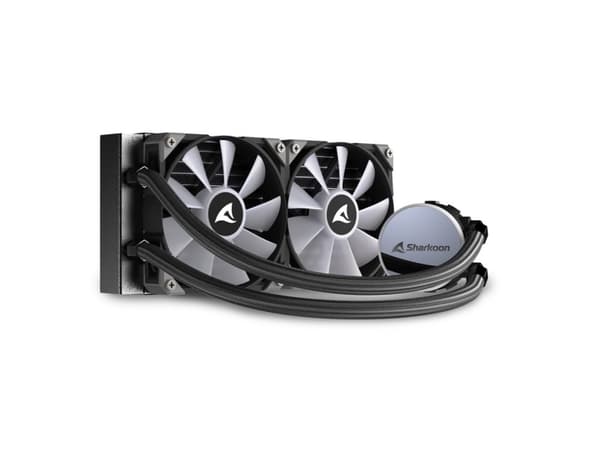 Sharkoon Water Cooling S70 RGB 2 tuuletinta 240mm musta