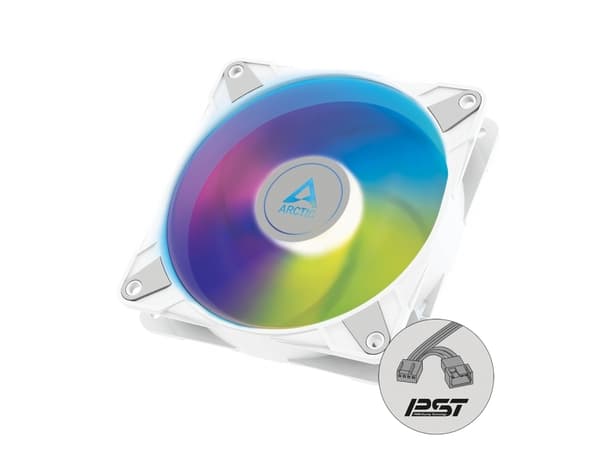 ARCTIC P14 PWM PST A-RGB - Lådfläkt - 140 mm - vit