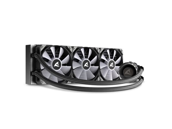 Sharkoon Water Cooling S90 RGB 3 tuuletinta 360mm musta