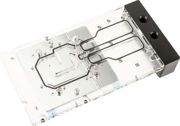 Bitspower X-TEND aktiivinen taustalevy RTX 4090 FE - akryyli