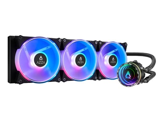 Azza BLIZZARD SP 360, Allt-i-ett vätskekylare, 12 cm, 700 RPM, 2200 RPM, Svart Svart