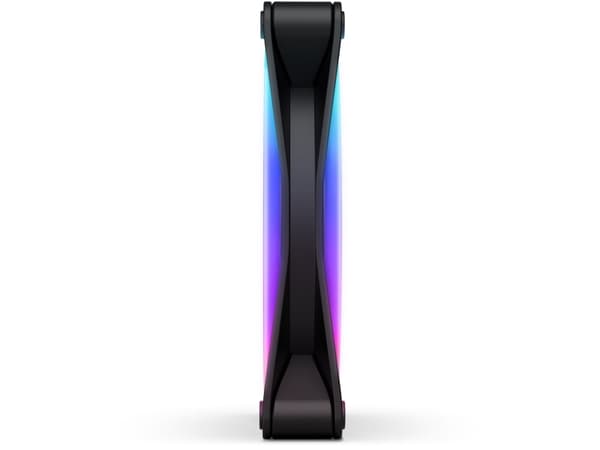 NZXT F Series F140 RGB DUO - Kabinettvifte - 140 mm - svart