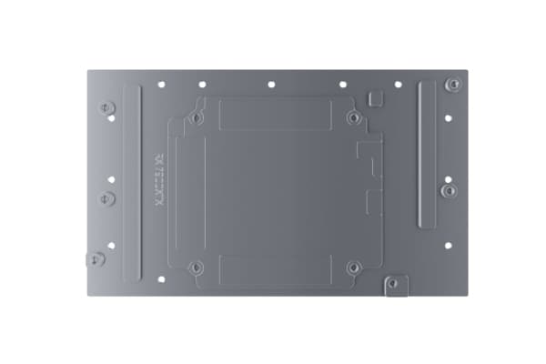 Alphacool 13547, Vannblokk + Bakplate, Akryl, Aluminium, Kopper, Sort, 3-Pin JST, 1/4", 135,2 mm