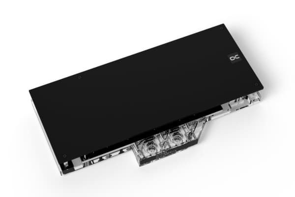 Alphacool 13547, Vannblokk + Bakplate, Akryl, Aluminium, Kopper, Sort, 3-Pin JST, 1/4", 135,2 mm