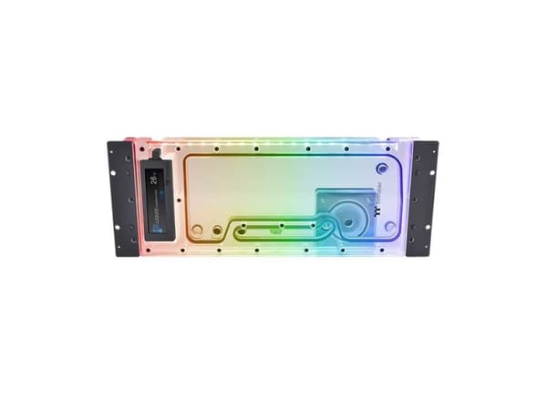 Thermaltake Pacific Ultra Core P6 DP-D5 Plus, Væskekjølesett, 1800 RPM, 4800 RPM, Gjennomsiktig