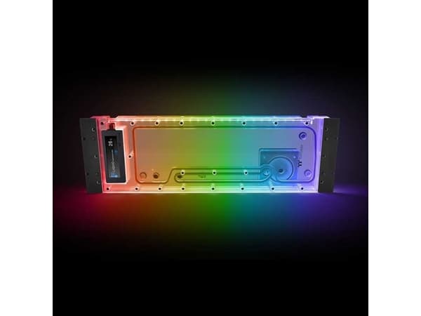 Thermaltake Pacific Ultra Core P8 DP-D5 Plus, Væskekjølesett, 1800 RPM, 4800 RPM, Gjennomsiktig