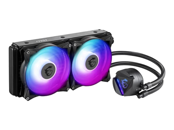 MSI MAG CORELIQUID 280R V2 - Kylsystem med vätska till processorn - Elementstorlek: 280 mm - (för: LGA1156, AM2, AM2+, LGA1366, AM3, LGA1155, AM3+, L