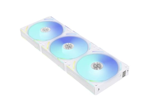 Lian Li UNI FAN AL V2 - Kabinettvifte - 120 mm - hvit (en pakke 3)