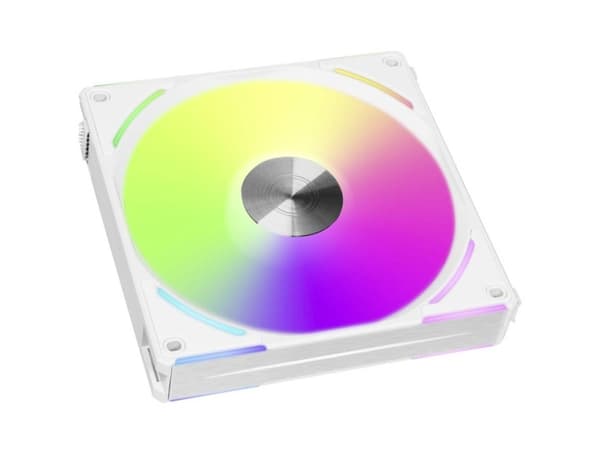 Lian Li UNI FAN AL140 V2 ARGB PWM -tuuletin - 140mm, valkoinen