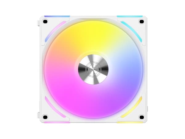 Lian Li UNI FAN AL140 V2 ARGB PWM -tuuletin - 140mm, valkoinen