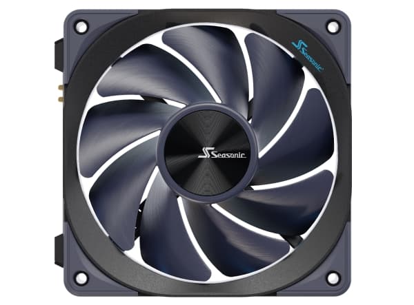 Seasonic MagFlow 3-Fan Kit, Vifte, 12 cm, 600 RPM, 2000 RPM, 63,33 cfm, Sort