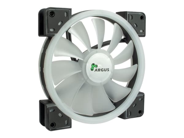 Argus RS-141 RGB - Kabinettvifte - 140 mm Sort