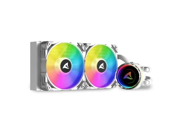 S80 RGB White AIO 240mm, vesijäähdytin