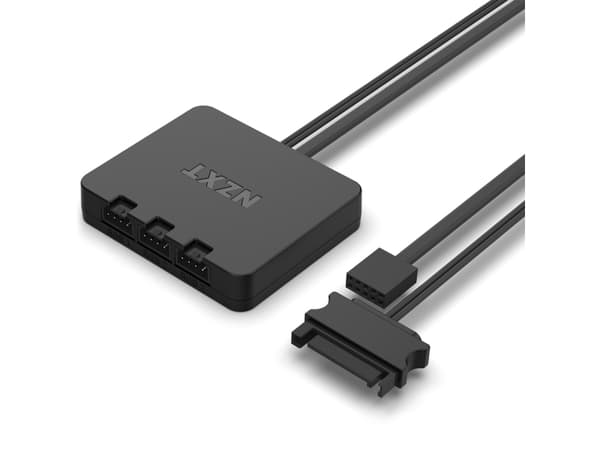 NZXT F Series F140 RGB Core - Lådfläkt - 140 mm - svart (paket om 2)