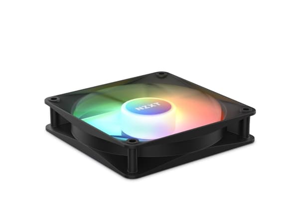 NZXT F Series F140 RGB Core - Lådfläkt - 140 mm - svart (paket om 2)