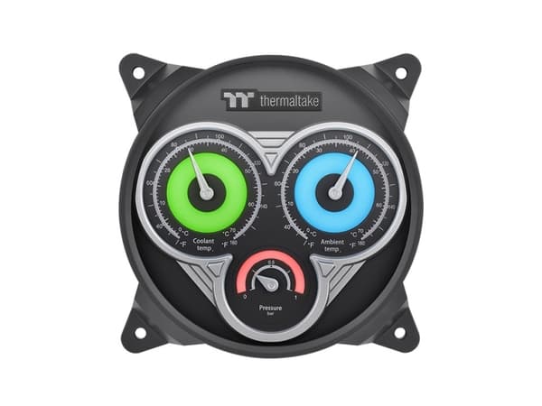 Thermaltake Pacific TF3, Vifte, 12 cm, Grå