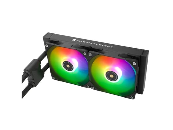 Thermalright Frozen Notte 240 BLACK ARGB, Vätskekylningskit, 12 cm, Svart