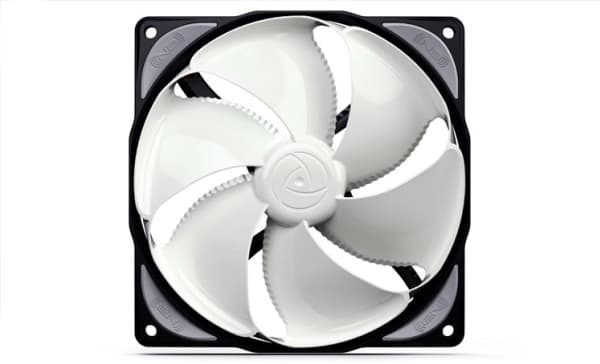 Noiseblocker eLoop B12-1, Vifte, 12 cm, 800 RPM, 7,83 dB, 57,3 m³/t, Hvit