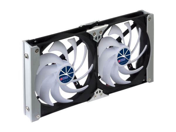 Titan TTC-SC09TZ(C), Vifte, 14 cm, 1800 RPM, Sort, Hvit