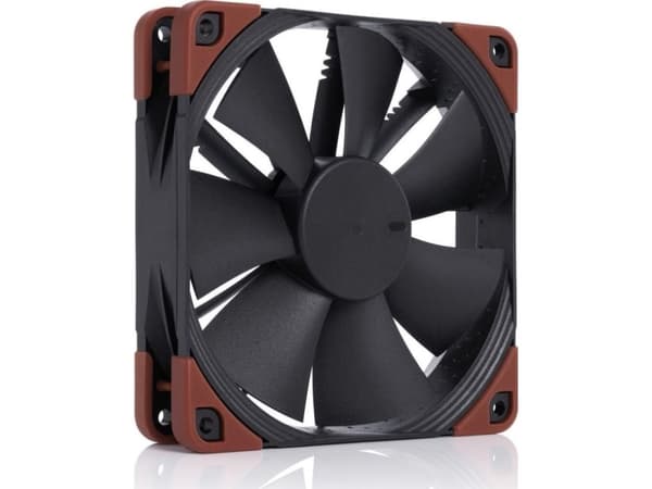 Noctua Noctua NF-F12 industrialPPC-24V-3000 SP IP67 PWM - 120 mm PC-husfläkt Svart (B x H x D) 120 x 120 x 25 mm
