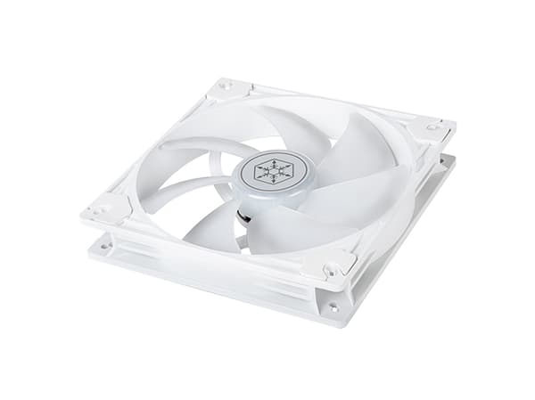 Silverstone VISTA 140 ARGB, fläkt, 14 cm, 1600 rpm, 30.8 dB, 86 cfm, vit