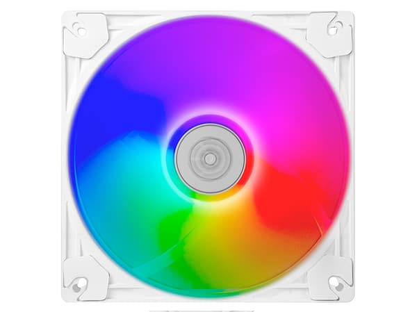 Silverstone VISTA 140 ARGB, fläkt, 14 cm, 1600 rpm, 30.8 dB, 86 cfm, vit