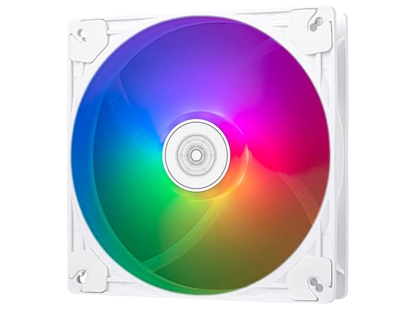 Silverstone VISTA 140 ARGB, fläkt, 14 cm, 1600 rpm, 30.8 dB, 86 cfm, vit