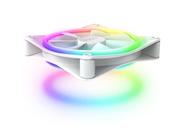 NZXT F Series F120 RGB DUO Triple Pack - Lådfläkt - 120 mm - vit