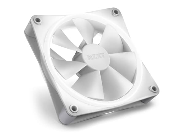 NZXT F Series F120 RGB DUO Triple Pack - Lådfläkt - 120 mm - vit