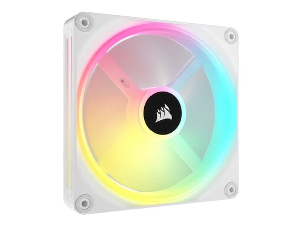CORSAIR iCUE LINK QX140 RGB - Innsats med vifte - med temperatursensor - 140 mm - hvit Hvit