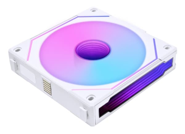 Lian Li UNI FAN SL-INF120 - Kabinettvifte - omvendt blad - 120 mm - hvit