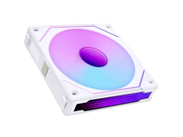 Lian Li UNI FAN SL-INF120 - Kabinettvifte - omvendt blad - 120 mm - hvit