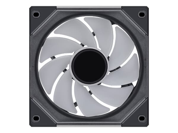 Lian Li UNI FAN RSLIN120-1B - Lådfläkt - omkastat blad - 120 mm - svart