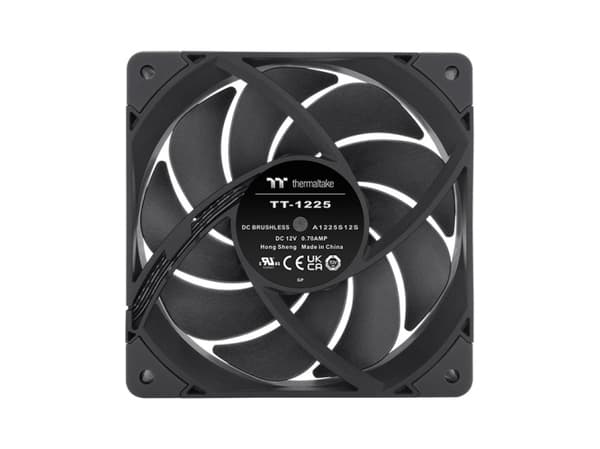 Thermaltake TOUGHFAN 12 Pro - Kabinettvifte - 120 mm - svart