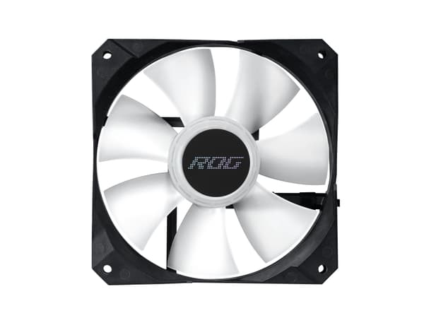 ASUS ROG Strix LC II 240 ARGB, All-in-one-nesteenjäähdytin, 12 cm, 80,95 cfm, 137,5 m³/h, Musta, Valkoinen