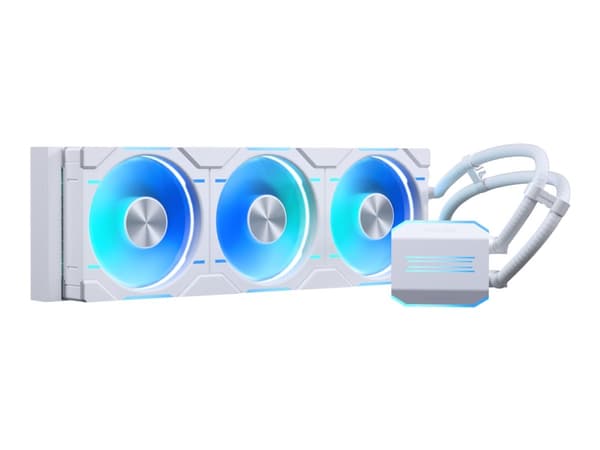 Phanteks Glacier ONE 360D30 - Væskekjølesystem for prosessor - Radiatorstørrelse: 360 mm - (for: LGA2011, LGA2011-3, AM4, LGA2066, TR4, SP3, sTRX4, L Sort