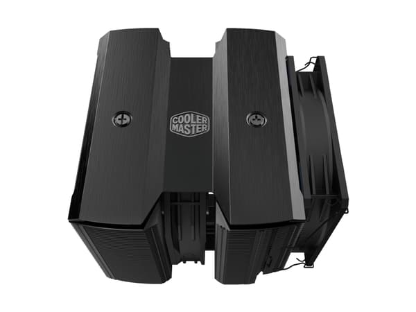 Cooler Master MasterAir MA824 STEALTH - Prosessorkjøler - (for: LGA1156, LGA1155, LGA1150, LGA1151, AM4, LGA1200, LGA1700, AM5) - aluminium med kobbe