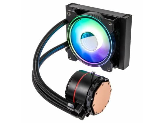 Kolink Umbra Void 120 AIO, Væskekjølesett, 12 cm, 110,78 m³/t, Sort Sort