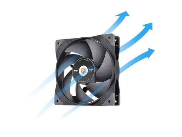 Thermaltake SWAFAN GT12 - TT Premium Edition - kabinettvifte - 120 mm