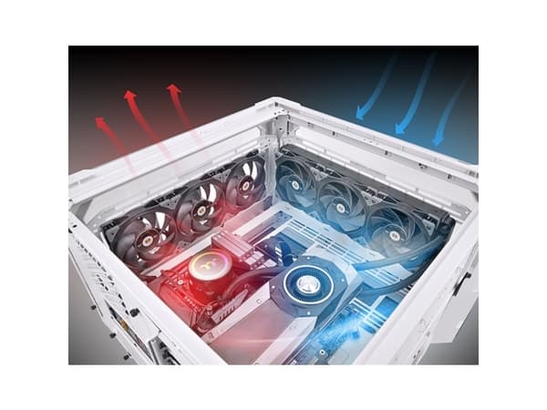 Thermaltake SWAFAN GT12 - TT Premium Edition - kabinettvifte - 120 mm