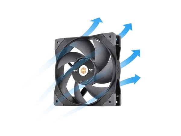 Thermaltake SWAFAN GT12 - TT Premium Edition - kabinettvifte - 120 mm