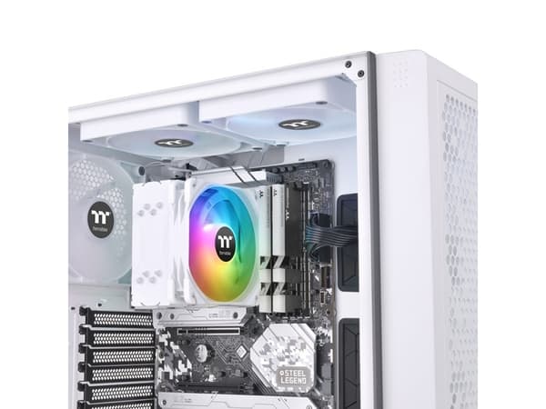 Thermaltake UX200 SE - Innsats med vifte - (for: LGA1156, AM2, AM2+, AM3, LGA1155, AM3+, FM1, FM2, LGA1150, LGA1151, AM4, LGA1200, LGA1700, AM5) - al