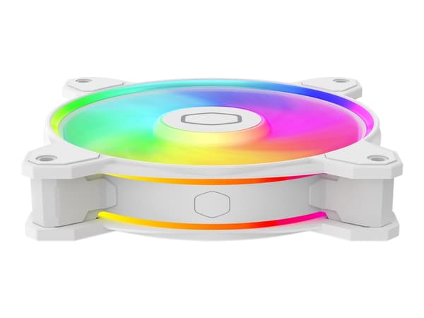 Cooler Master MasterFan MF120 HALO² - White Edition - kabinettvifte - 120 mm - hvit