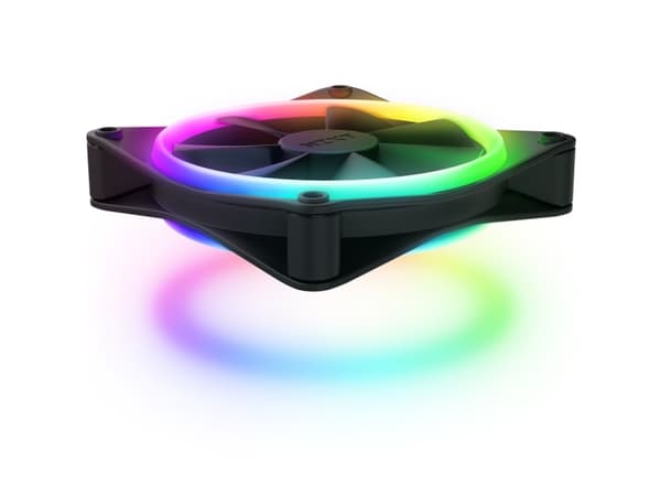 NZXT F Series F120 RGB DUO Triple Pack - Kabinettvifte - 120 mm - svart (en pakke 3)