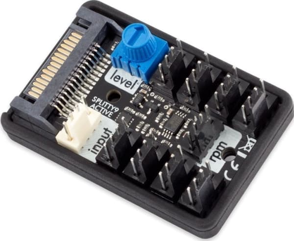 aqua computer SPLITTY9 ACTIVE - aktiv splitter for opptil 9 PWM-vifter