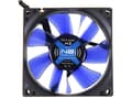 Miniatyrbilde 2 av 2: Noiseblocker BlackSilentFan X2, Vifte, 8 cm, 1800 RPM, 18 dB, 45 m³/t, Sort
