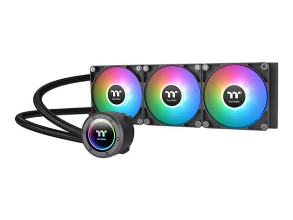 Thermaltake TH360 ARGB Sync V2 - Processorkylare - (för: LGA1156, AM2, AM2+, AM3, LGA1155, AM3+, LGA2011, LGA1150, LGA1151, AM4, LGA2066, LGA1200, LG Svart