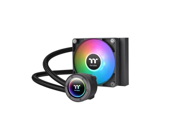 Thermaltake TH120 ARGB Sync V2 - Kylsystem med vätska till processorn - Elementstorlek: 120 mm - (för: LGA1156, AM2, AM2+, AM3, LGA1155, AM3+, LGA115